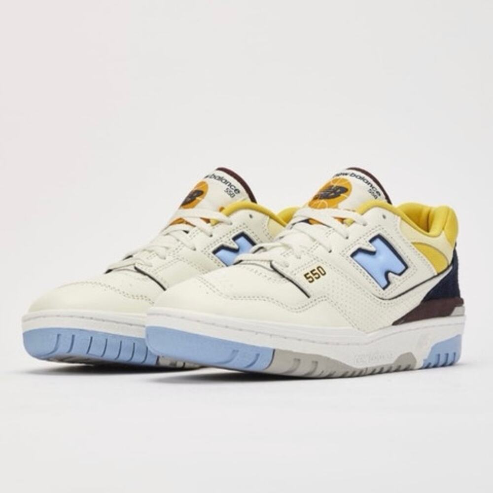New Balance BB550NCF Sea Salt Team Carolina Honeycomb men’s size 5